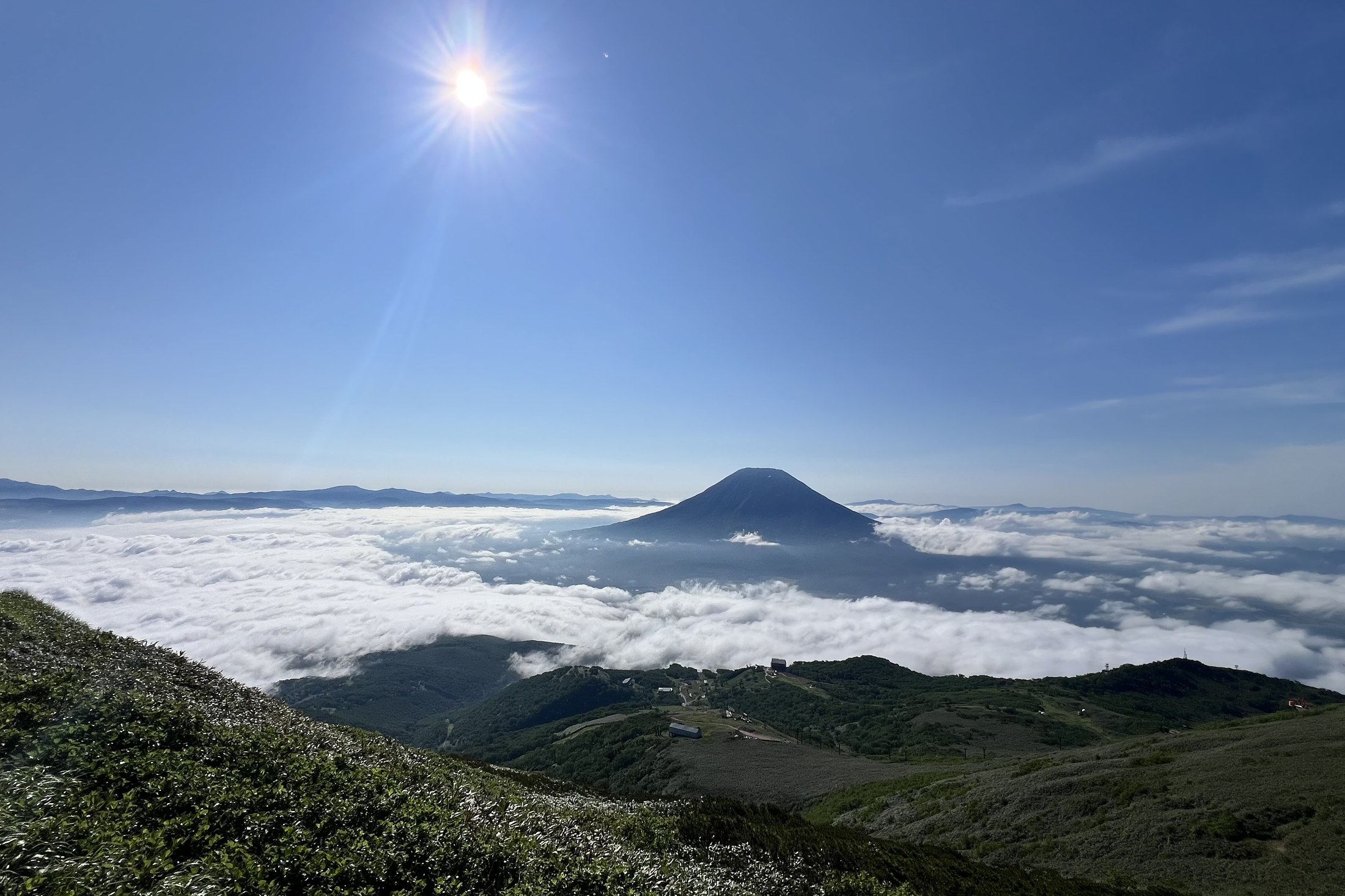 Mt. Yotei from the Annupuri ridge